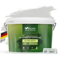 Veluxis Wandfarbe Veluxis® Wandfarbe, Deckkraft-Klasse 1, Streifenfrei, tropfarm & VOC-frei