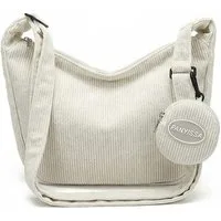 Oemmn Umhängetasche Damen Cord Tasche Damen Crossbody Bag Crossbag mit verstellbarem