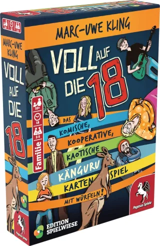 Pegasus Spiele 18345 - Voll auf die 18