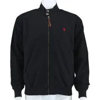 U.S. Polo Assn. Funktionsjacke Blouson-Übergangsjacke US16835 (Baumwolle) schwarz Herren