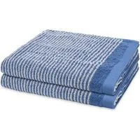 ROSS Handtuch Set Stripes, Frottee (Spar-Set, 2-St), 2 X Duschtuch im Set - Baumwolle - Saugstark