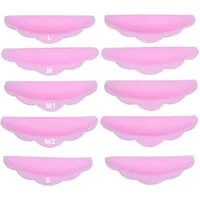P-Beauty Cosmetic Accessories Einzelwimpern Silikon Pads Wimpernlifting Lashlifting Wimpernwelle Color 10 Stück