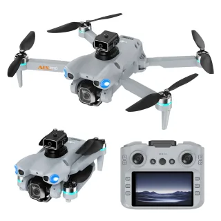 AE AE5 PRO WiFi FPV with 12.5cm LCD Screen Controller HD Dual Camera Servo Gimbal 360° Obstacle Avoidance Optical Flow P