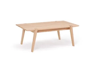 Couchtisch Tisch CESARE Wildeiche Massivholz 120x65 cm