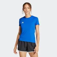 adidas Performance Laufshirt ADIZERO E TEE für Erwachsene, ohne Verschluss, mit Rundhalsausschnitt