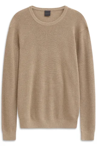 bugatti - Herren Pullover 1/1 Arm beige - Gr. - XL