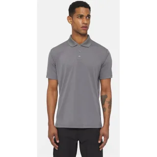 Dickies Everyday Polyester Herren Polo-Shirt in Grau