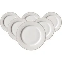 Ritzenhoff & Breker Frühstücksteller Isabella Dessertteller ø 20,5 cm 6er Set, (6 St)
