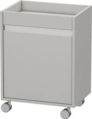 Duravit Ketho Rollcontainer Betongrau 500x360x670 mm - KT2530L0707 KT2530L0707