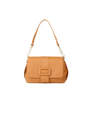 Giulia Monti Schultertasche Honig