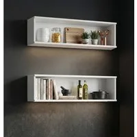 Home affaire Wandregal Meliss, aus nordischer Kiefer gefertigt, Breite 80 cm, 2-tlg