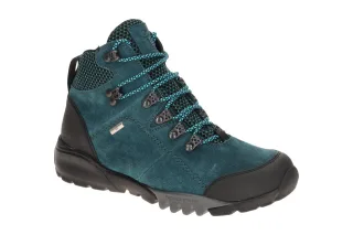 Waldl?ufer Damen Stiefeletten 787974-400-124 Blau Lago/Notte Wasserdicht Outdoor