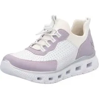 Rieker Sport vegan Slip-On Sneaker, Slipper, Halbschuh, Freizeitsneaker mit MemoSoft-Ausstattung