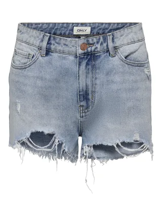 ONLY - ONLPACY HW DNM SHORTS NOOS light blue denim - Gr. - XL