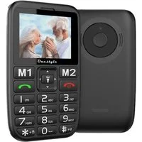 Onestyle Silver One Seniorenhandy mit Dual-SIM Seniorenhandy (Große Tasten, 2,4 Zoll QVGA-Farbdisplay, SOS-Taste)