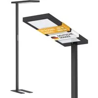 Northpoint LED Stehlampe Bürolampe 100W Bewegungsmelder Tageslichtweiß dimmbar Timer