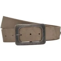 AnnaMatoni Ledergürtel AnnaMatoni Damen Ledergürtel in hochwertigem Velour Leder 4cm