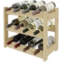Lenmar Weinregal Lenmar Weinregal Weinregal Holz Flaschenregal für 12 - 91 Flaschen