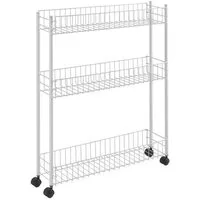 Metaltex Rollwagen Fino, mit 3 Etagen, 60x16x72 cm
