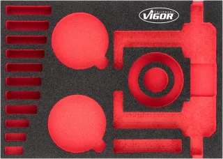 VIGOR Weichschaum-Einlage, leer, V4906-L