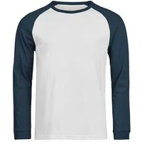 Tee Jays Langarmshirt Unisex Baseball Longsleeve ohne Etikett