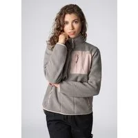 SUBLEVEL Fleecejacke Damen Half-Zip Fleecejacke Reißverschluss Fleecejacke Outdoorjacke Kuscheljacke