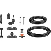 GARDENA Versenkregner Gardena Tropfbewässerung Set Hochbeet bis zu 35