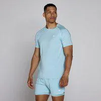 MP Herren Training Kurzarm-T-Shirt – Eisblau - XXXL