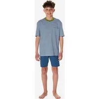 Schiesser Pyjama Nightwear (2 tlg) Schlafanzug, Pyjama Set, Nachtwäsche