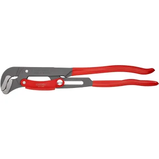 KNIPEX Rohrzange S-Maul mit Schnelleinstellung 560 mm grau pulverbeschichtet - 8361020