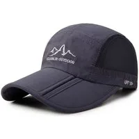 Zaewry Baseball Cap Unisex Baseballkappe Folding Outdoor Hat UPF 50+ Sun Protection Mesh Sport Hat