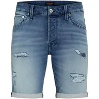 Jack & Jones Shorts Jack & Jones Herren Jeans-Shorts JjiRick Bermuda kurze Hose