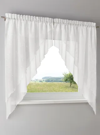 heine home Gardine Stangendurchzug 1 Stk. tlg.