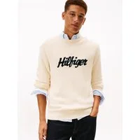 Tommy Hilfiger Rundhalspullover SEASONAL GRAPHIC COTTON