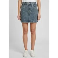 Eight2Nine Jeansrock Damen Denim Rock mit Nieten mit Strassverzierung, 5-Pocketform