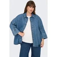 ONLY CARMAKOMA Jeansbluse CARGRACE 3/4 DNM SHIRT CRO