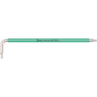 Wera 3950 SPKL Multicolour Winkelschlüssel, metrisch, Edelstahl Türkis - 05022661001