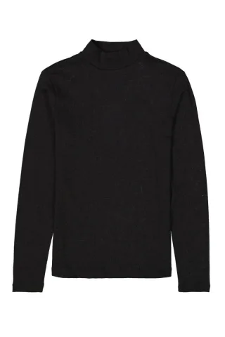 Garcia - Langarmshirt schwarz - Gr. - L