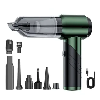 Suitu 16000Pa Powerful Foldable Cordless Brushless Vacuum Cleaner For Home Car 100W Rechargeable Mini Handheld Desktop V