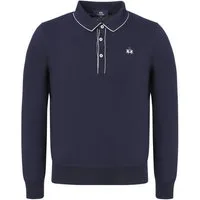 La Martina Langarm-Poloshirt MCS006 Herren Langarmshirt, Shirt, Poloshirt, Polohemd, Sportshirt
