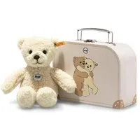 Steiff Kuscheltier Steiff Teddybär Mila 21 cm im Koffer vanille 114038