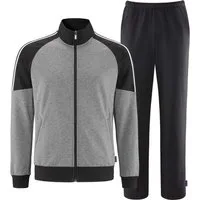 SCHNEIDER Sportswear Funktionsjacke FLYNNM-ANZUG STAHL-MEL./SCHWARZ