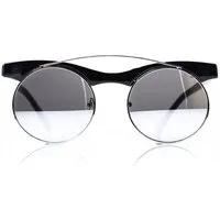 Pipel Retrosonnenbrille Top-modische Nerd Brille Retro Classic mit einem lässigen Look (1-St., Die Gläser sind Blau getönt) Ein absolutes Kultobjekt mit jeder Menge Stylepotential