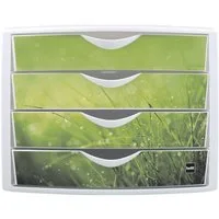 HELIT Schubladenbox the chameleon, mit 4 Schubladen, geschlossen, stapelbar