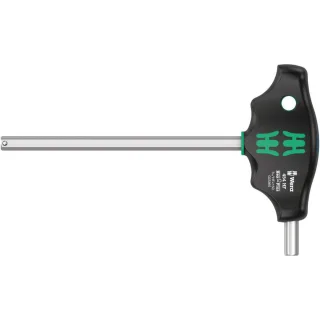 Wera 454 HF Quergriff-Sechskantschraubendreher Hex-Plus mit Haltefunktion, zöllig - 05023365001