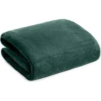 Wohndecke TEDY warme Decke für Herbst & Winter, Eurofirany, Teddy-Fleece, kuschelige Sofadecke, Sesselschoner, Extra weich