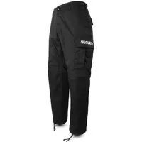 normani Outdoorhose Herren Rangerhose SECURITY Security Hose Feldhose Arbeitshose mit Schirftzug beidseitig