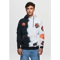Recovered Kapuzensweatshirt NFL Bengals Ink Dye Effect On im zeitlosen Design