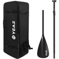 YEAZ KIT Rucksack und Paddel SUP-Paddel, Rucksack und Paddel