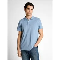 TOM TAILOR Poloshirt mit farblich hervorgehobener Knopfleiste